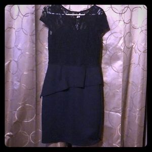 Navy Lace Dress